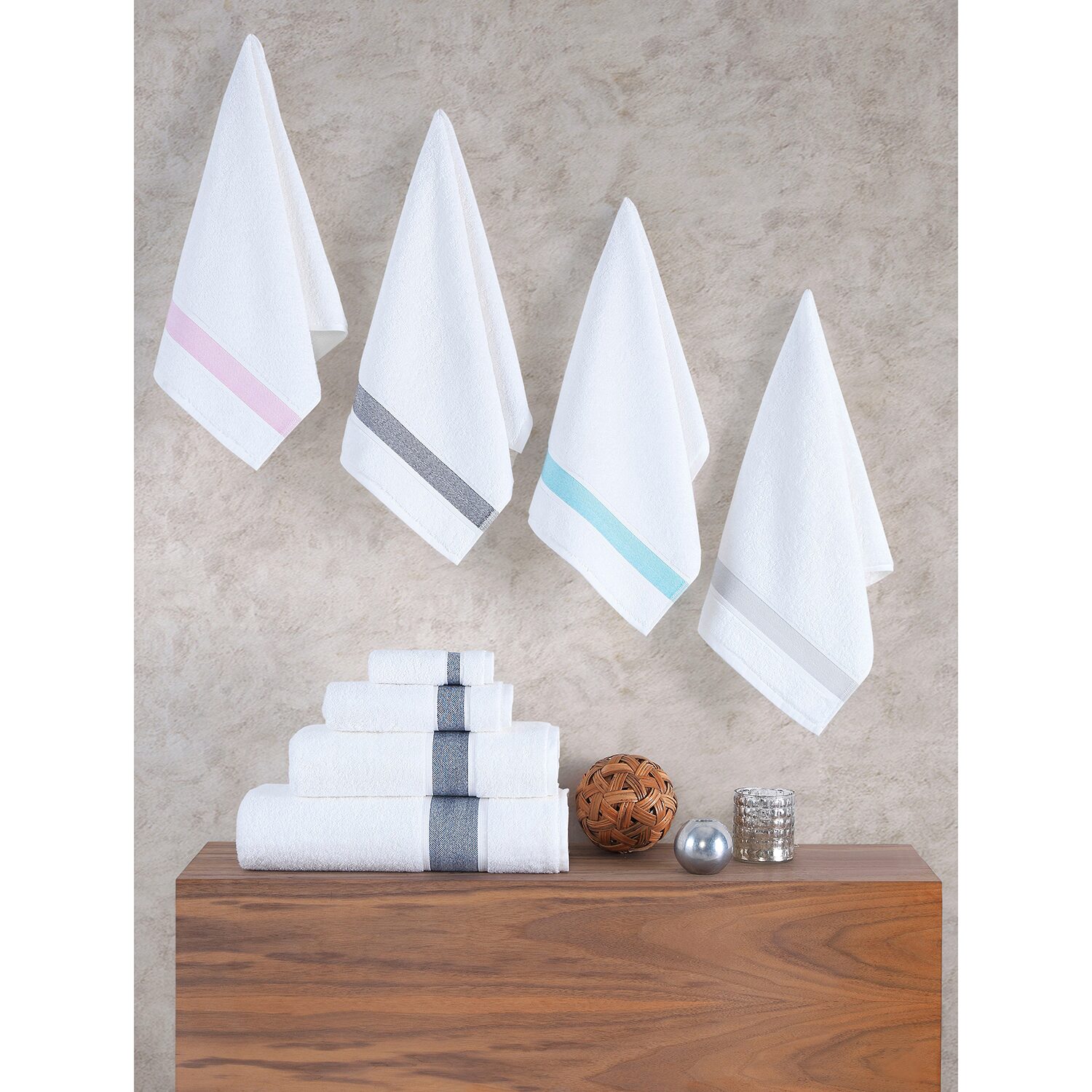 Depera Home Turkish Cotton 2-pc. Bath Sheet