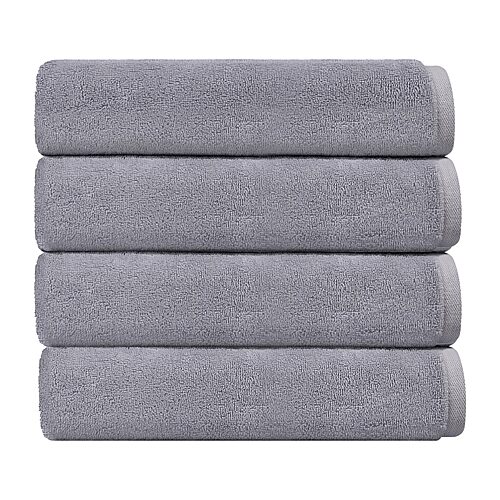 Depera Home 4-pc. Washcloth In Silver