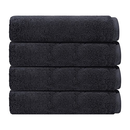 Depera Home 4-pc. Washcloth In Gray