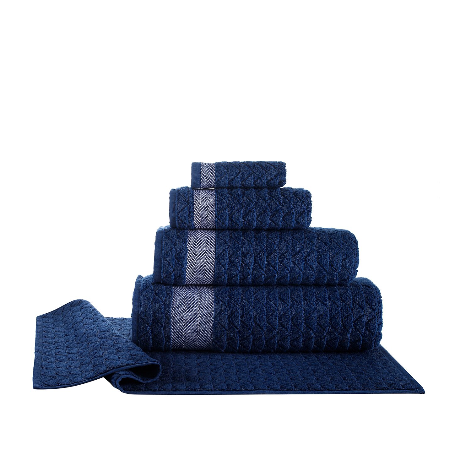Depera Home Turkish Cotton -pc. Bath Towel Set