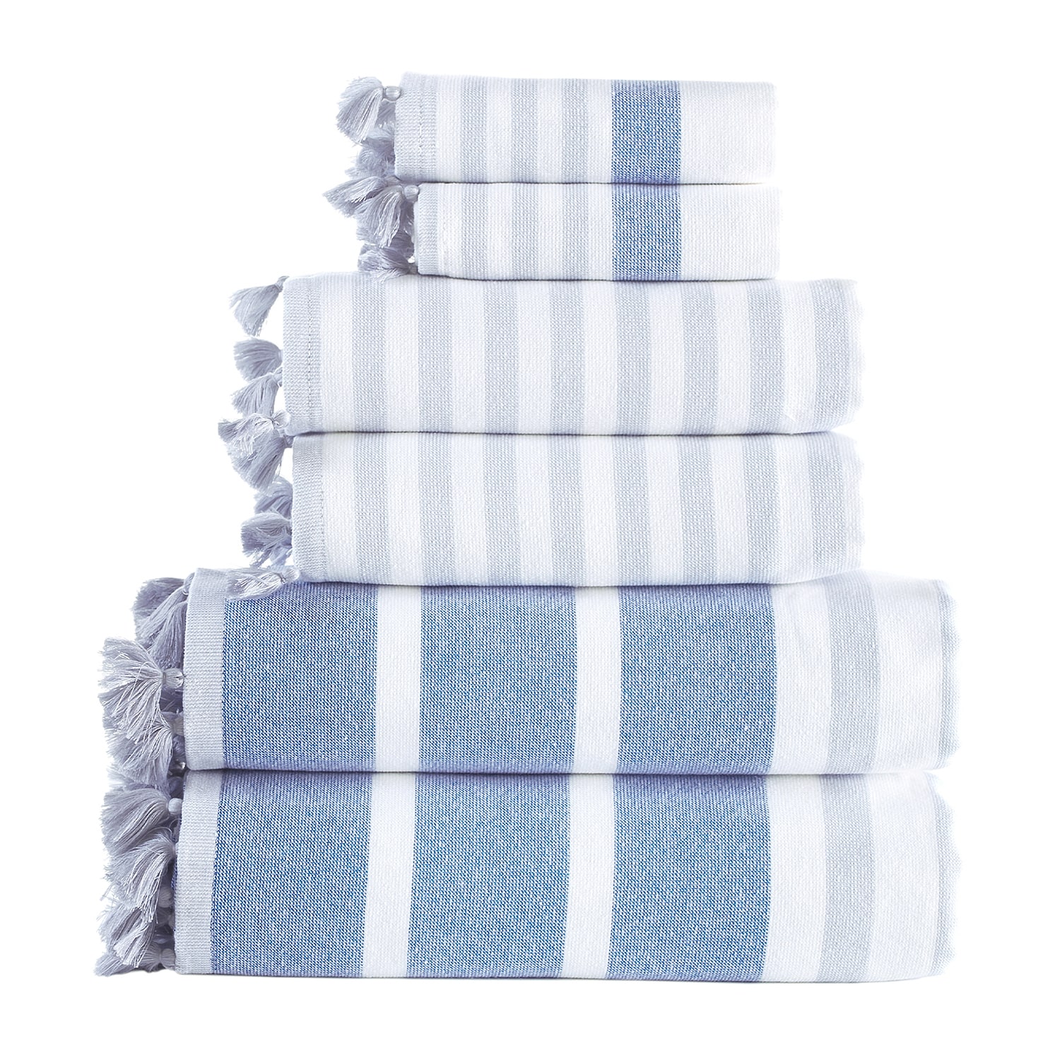 Depera Home Turkish Cotton -pc. Bath Towel Set