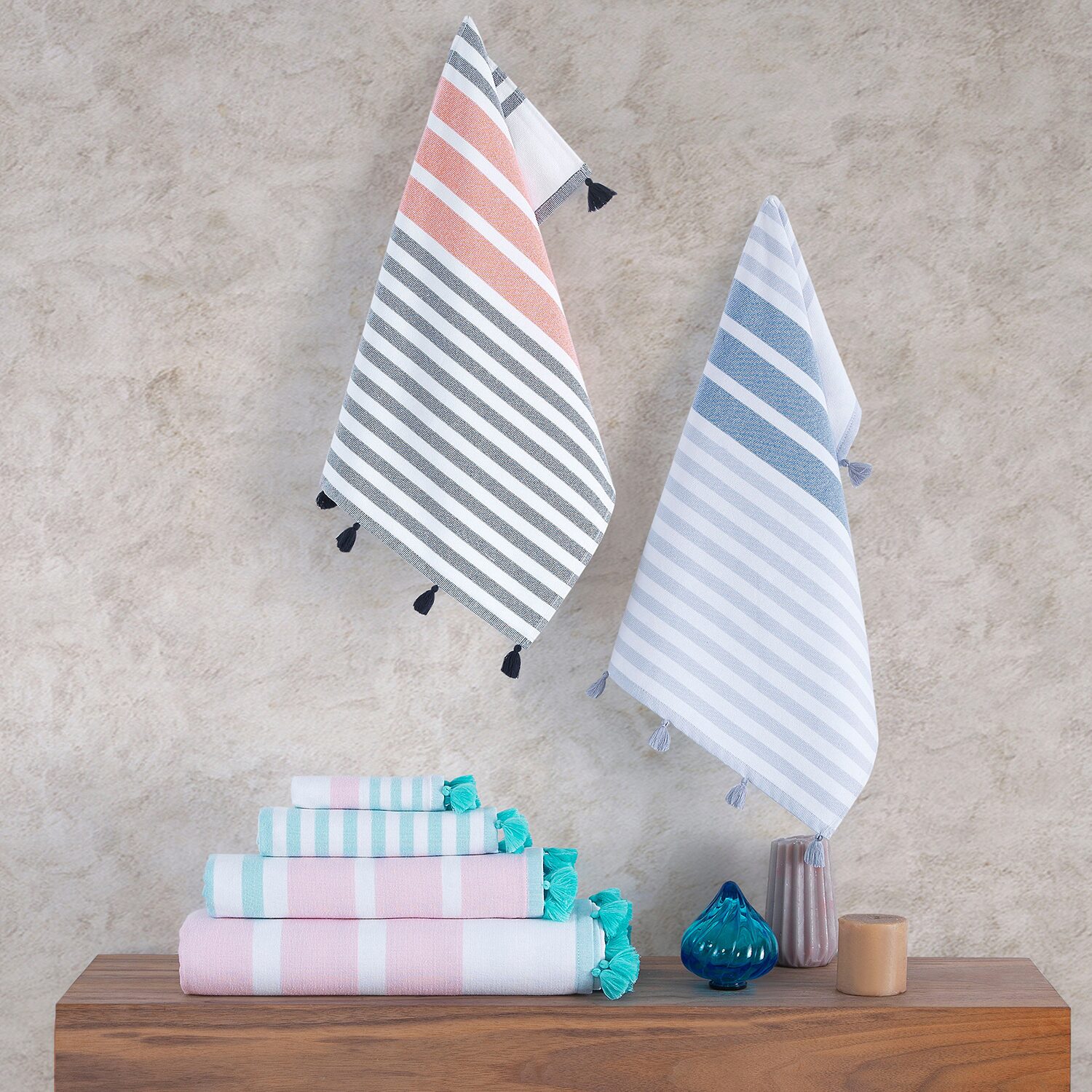 Depera Home Turkish Cotton 4-pc. Hand Towel