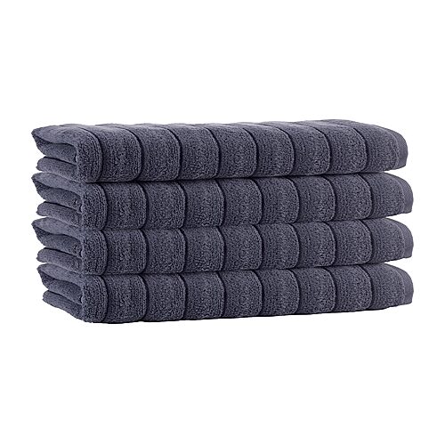Depera Home 4-pc. Hand Towel In Gray