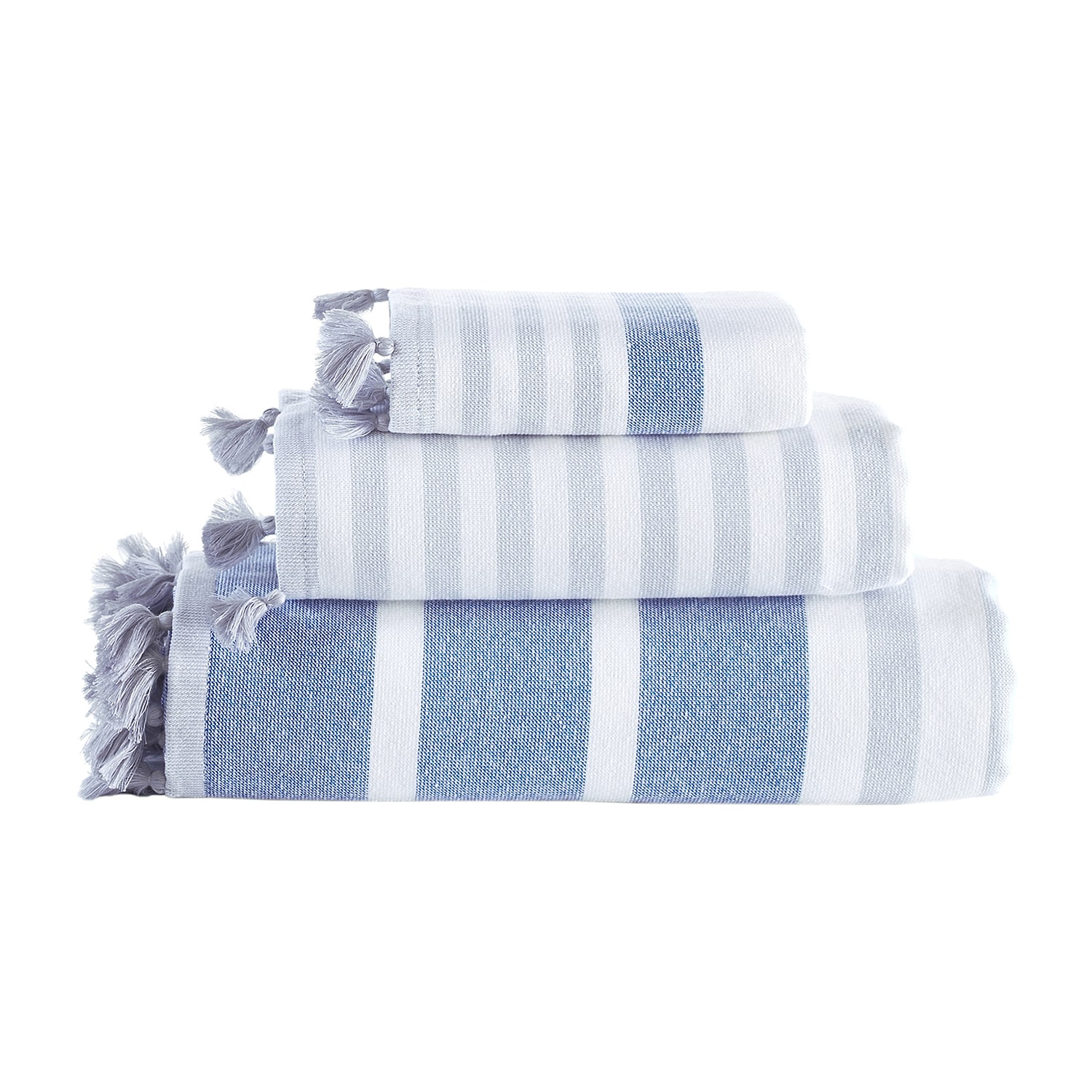 Depera Home Turkish Cotton 3-pc. Bath Towel Set