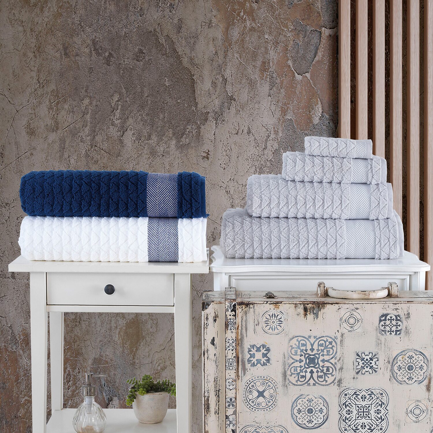 Depera Home Turkish Cotton 2-pc. Bath Towel
