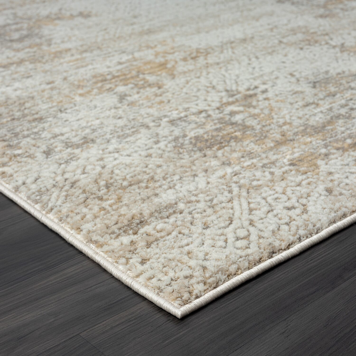 LR HOME Willow Distress Indoor Rectangular Runner