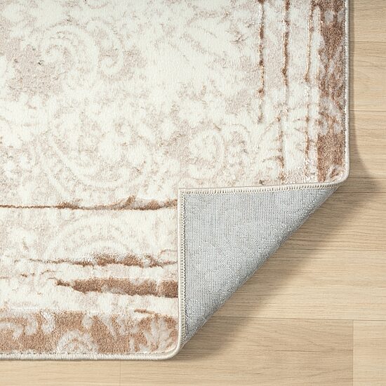 LR Home Antoine Damask Indoor Rectangular Area Rug