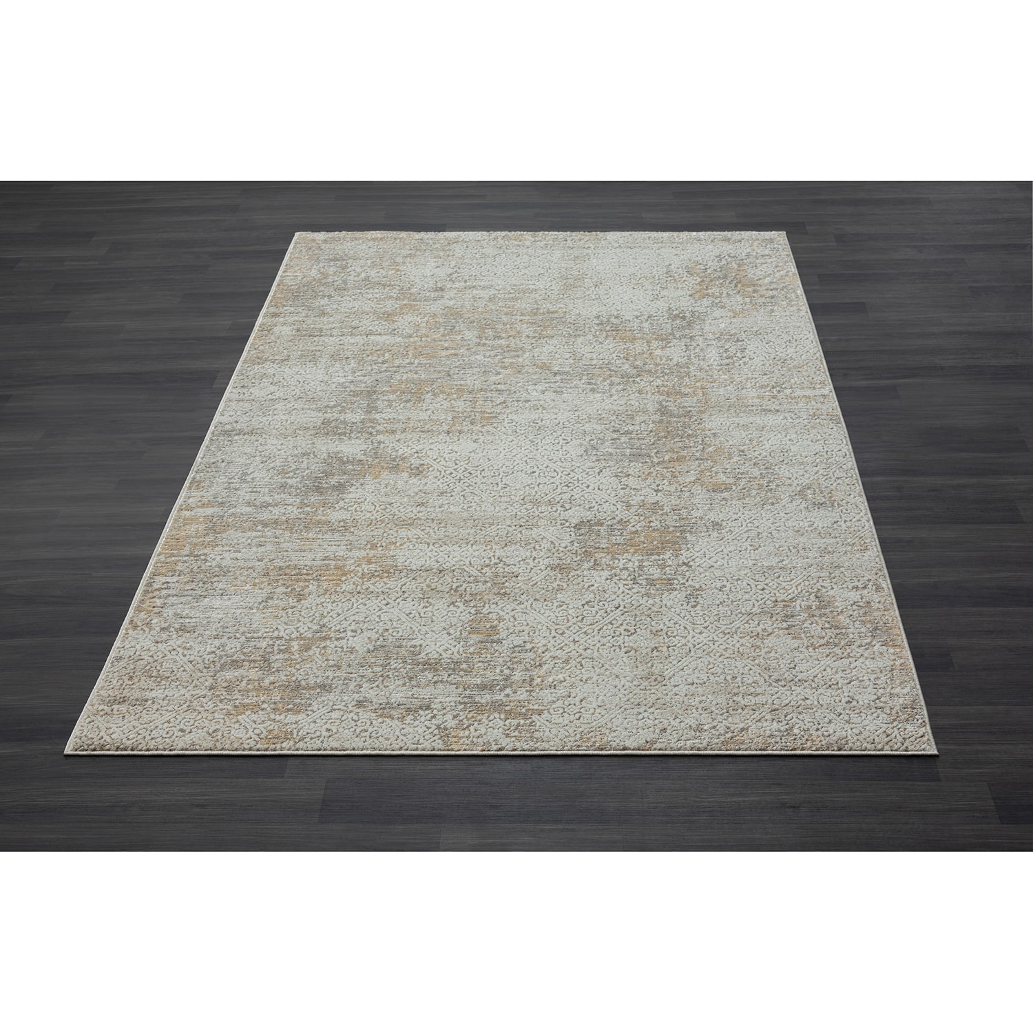 LR HOME Willow Distress Indoor Rectangular Runner