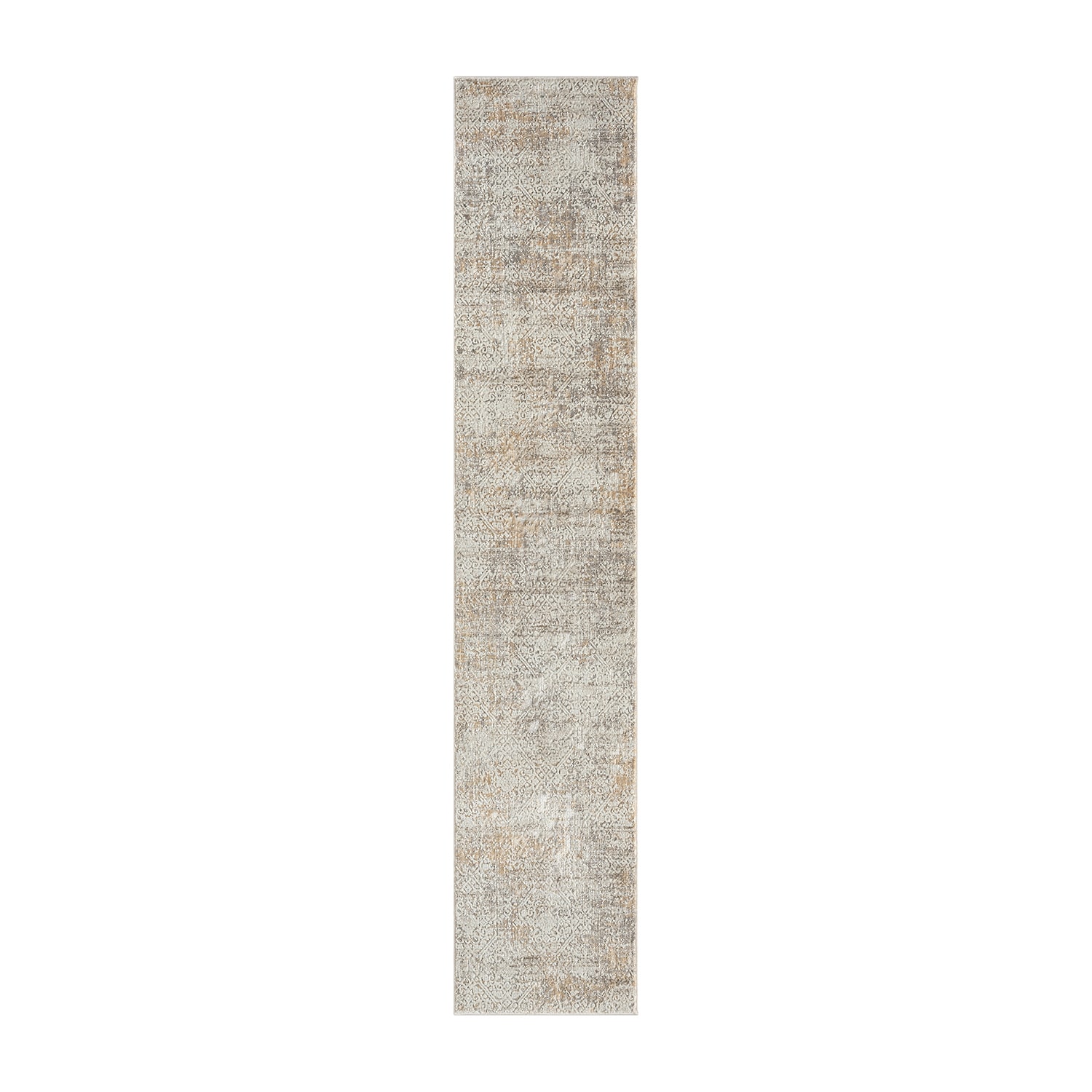 LR HOME Willow Distress Indoor Rectangular Runner