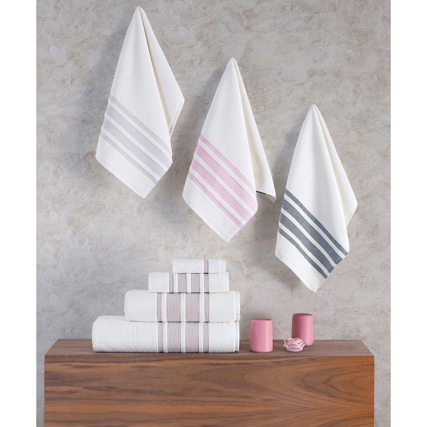 Depera Home Turkish Cotton 2-pc. Bath Sheet