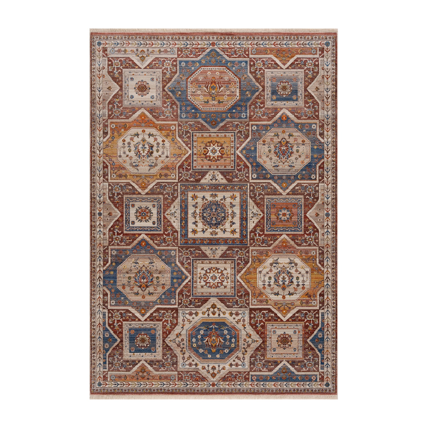 LR Home Olivia Medallion Indoor Rectangular Area Rug