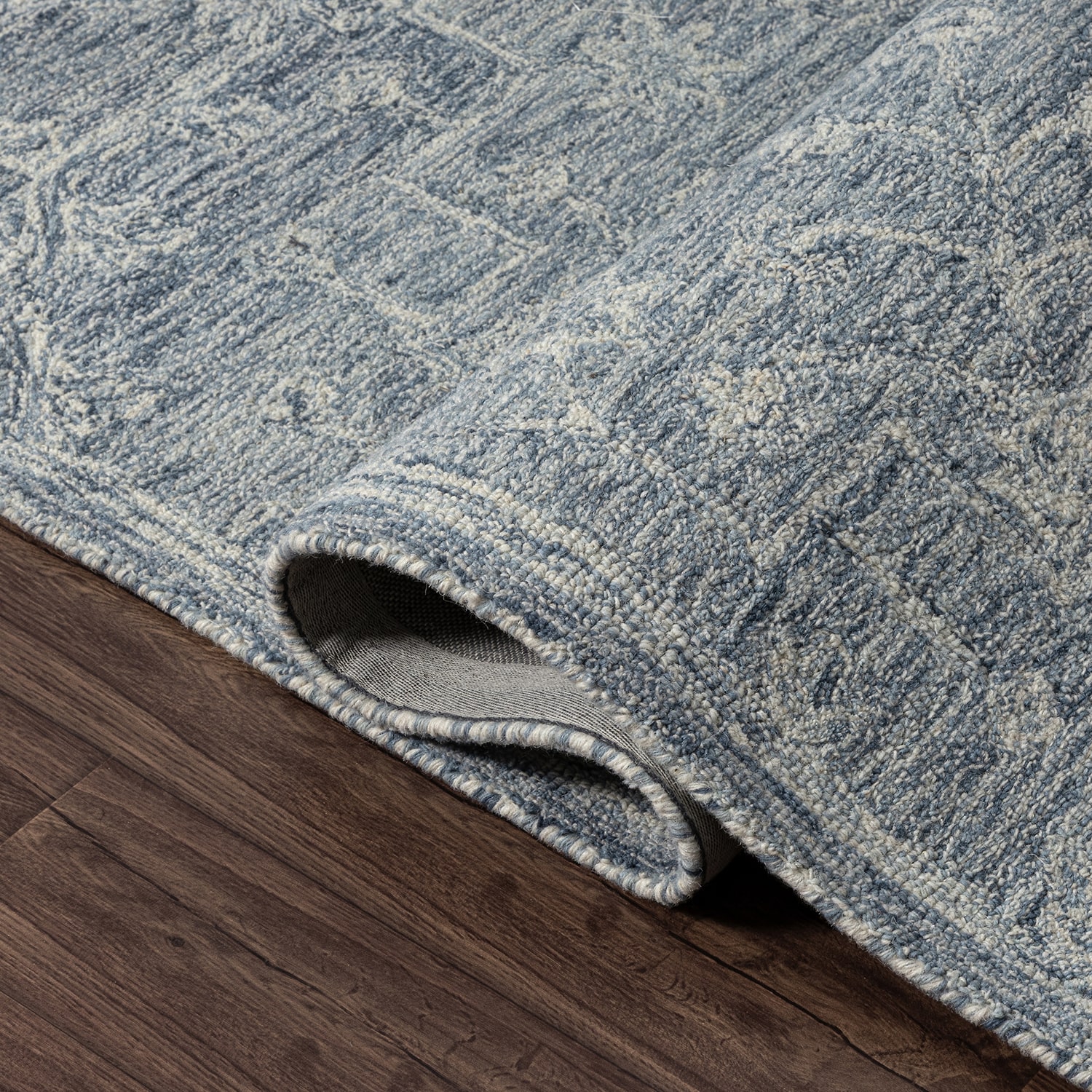 LR Home Gelle Floral Hand Tufted Indoor Rectangular Area Rug