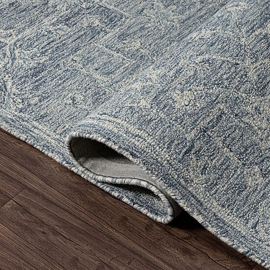 LR Home Gelle Floral Hand Tufted Indoor Rectangular Area Rug