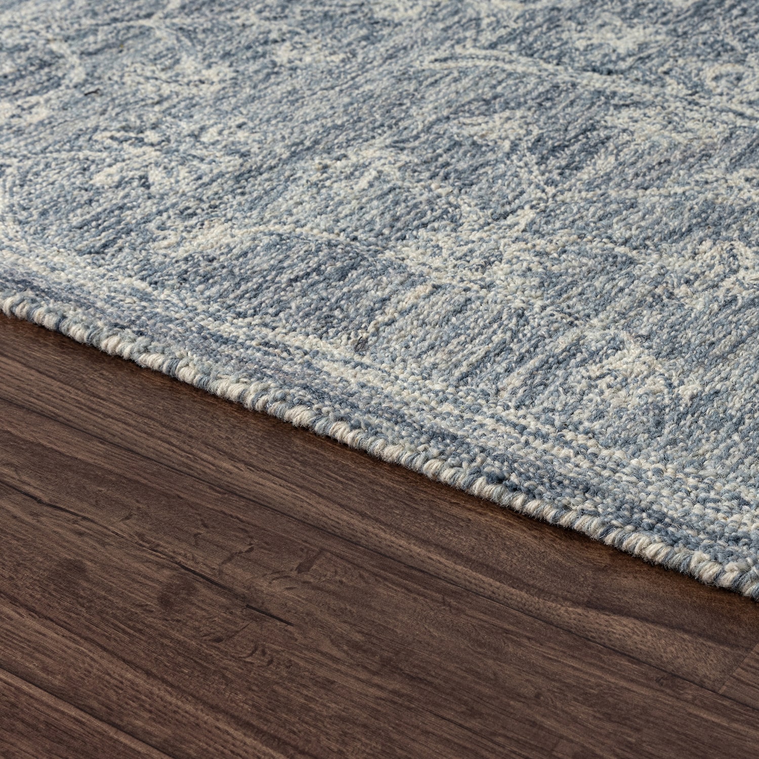 LR Home Gelle Floral Hand Tufted Indoor Rectangular Area Rug