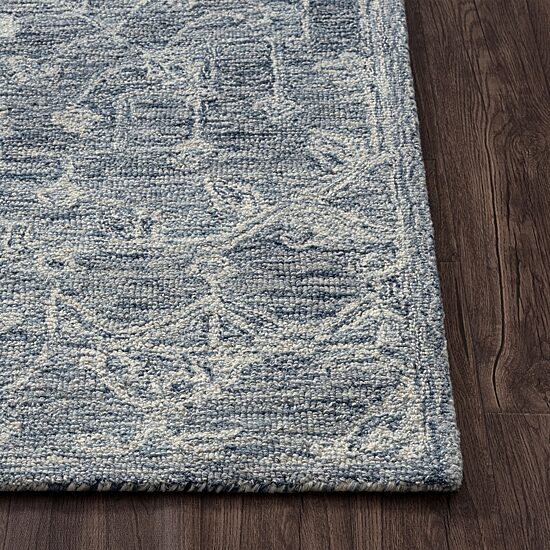 LR Home Gelle Floral Hand Tufted Indoor Rectangular Area Rug