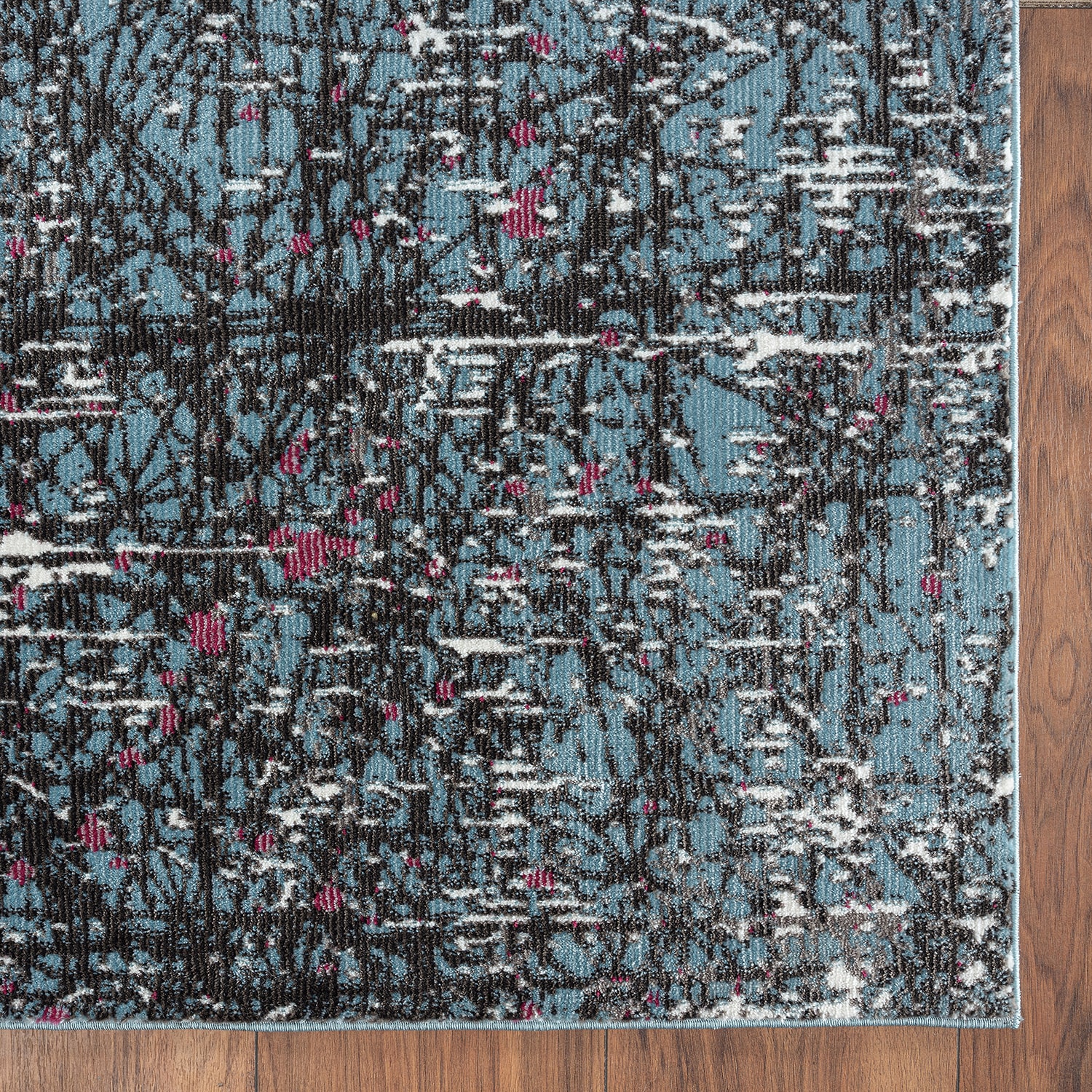 LR Home Nora Abstract Indoor Rectangular Area Rug