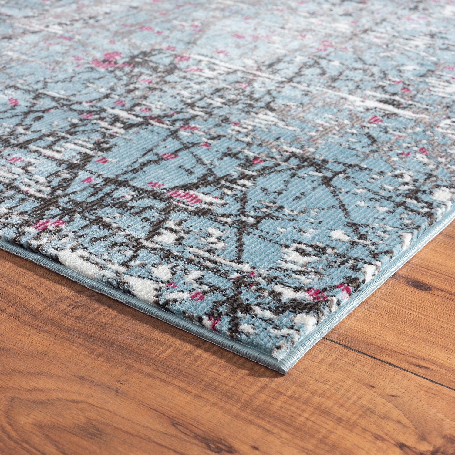 LR Home Nora Abstract Indoor Rectangular Area Rug