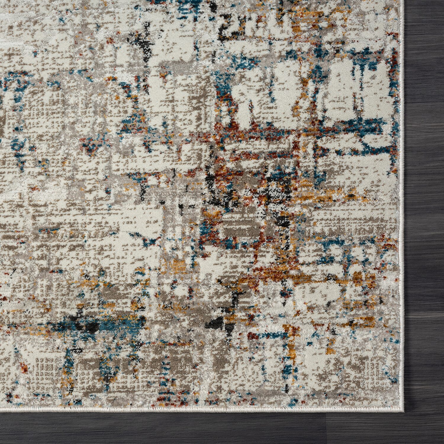 LR HOME Willow Modern Indoor Rectangular Area Rug