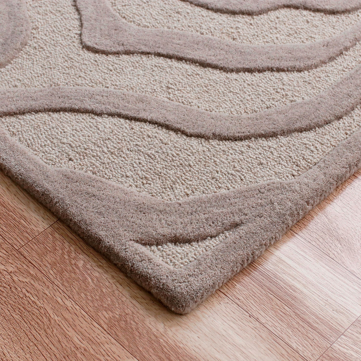 LR Home Genesis Abstract Hand Tufted Indoor Rectangular Area Rug