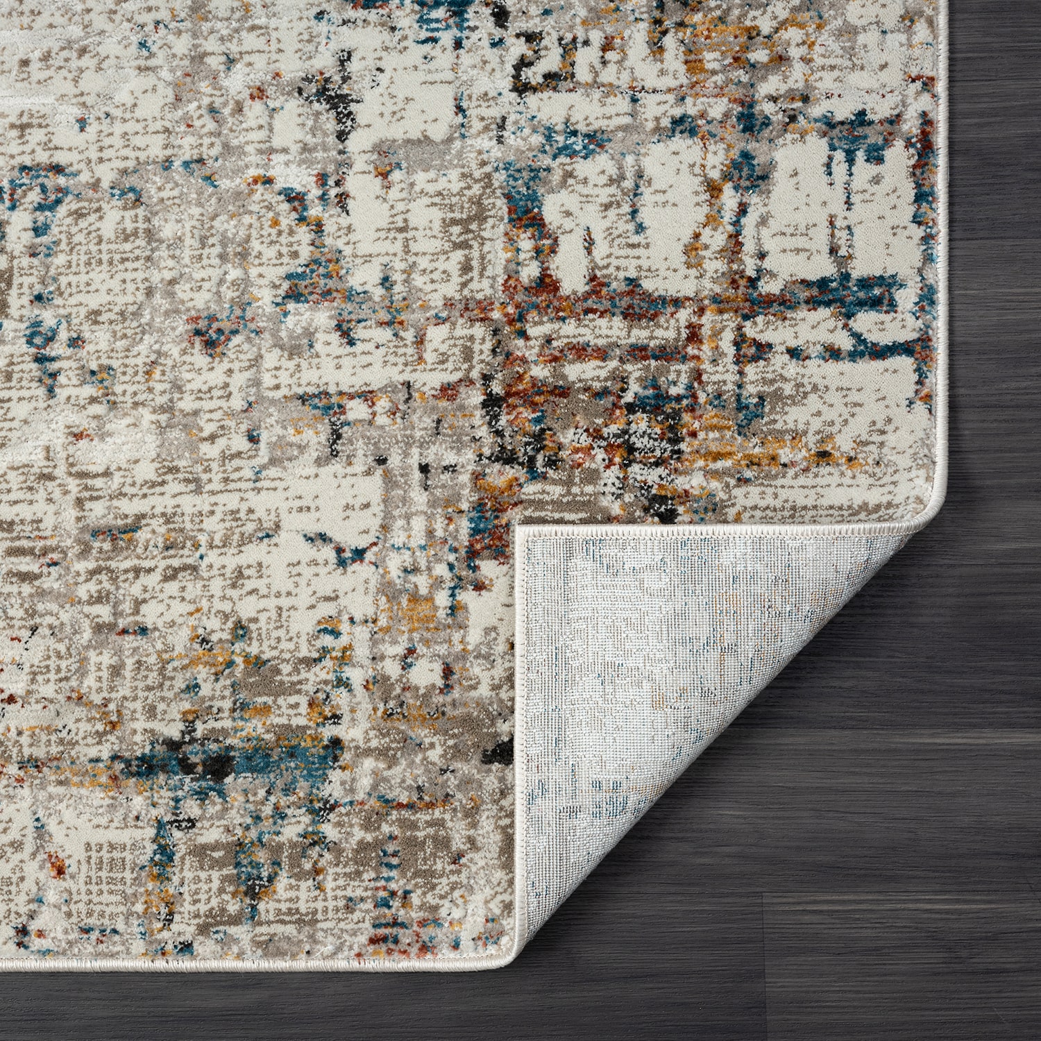 LR HOME Willow Modern Indoor Rectangular Area Rug