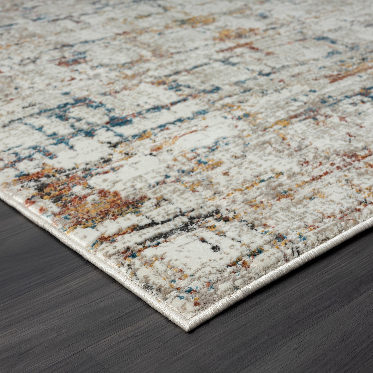 LR HOME Willow Modern Indoor Rectangular Area Rug