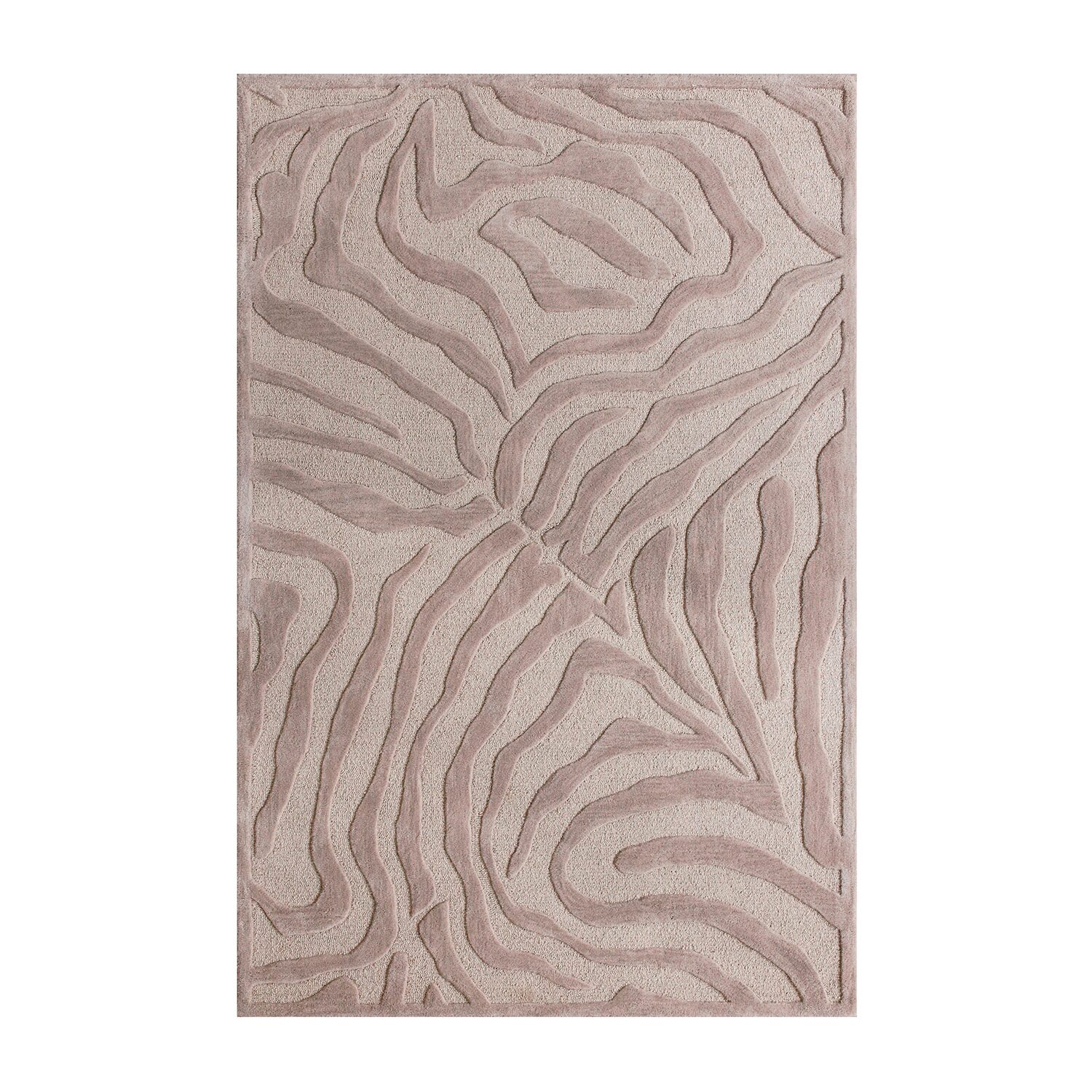 LR Home Genesis Abstract Hand Tufted Indoor Rectangular Area Rug