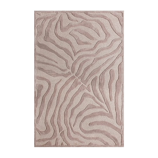 LR HOME Genesis Zebra Indoor Rectangular Area Rug