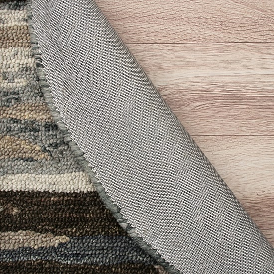LR HOME Sindy Casual Indoor Round Area Rug