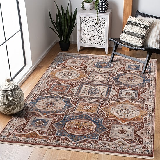 LR HOME Olivia Vintage Indoor Rectangular Area Rug