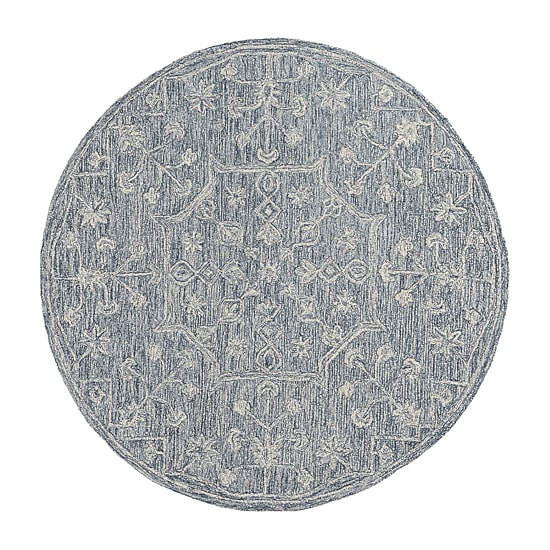 LR HOME Gelle Round Area Rugs