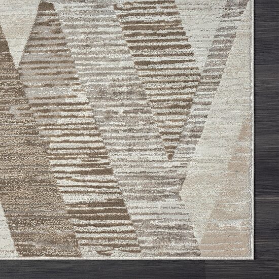 LR HOME Willow Geometric Indoor Rectangular Accent Rug
