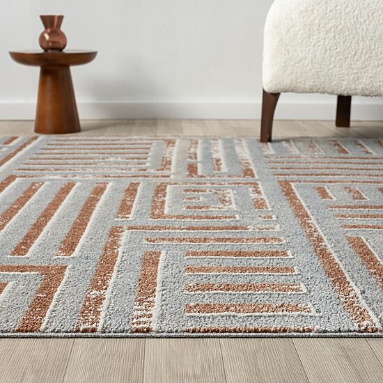 LR HOME Riley Washable Rectangle Accent Rugs