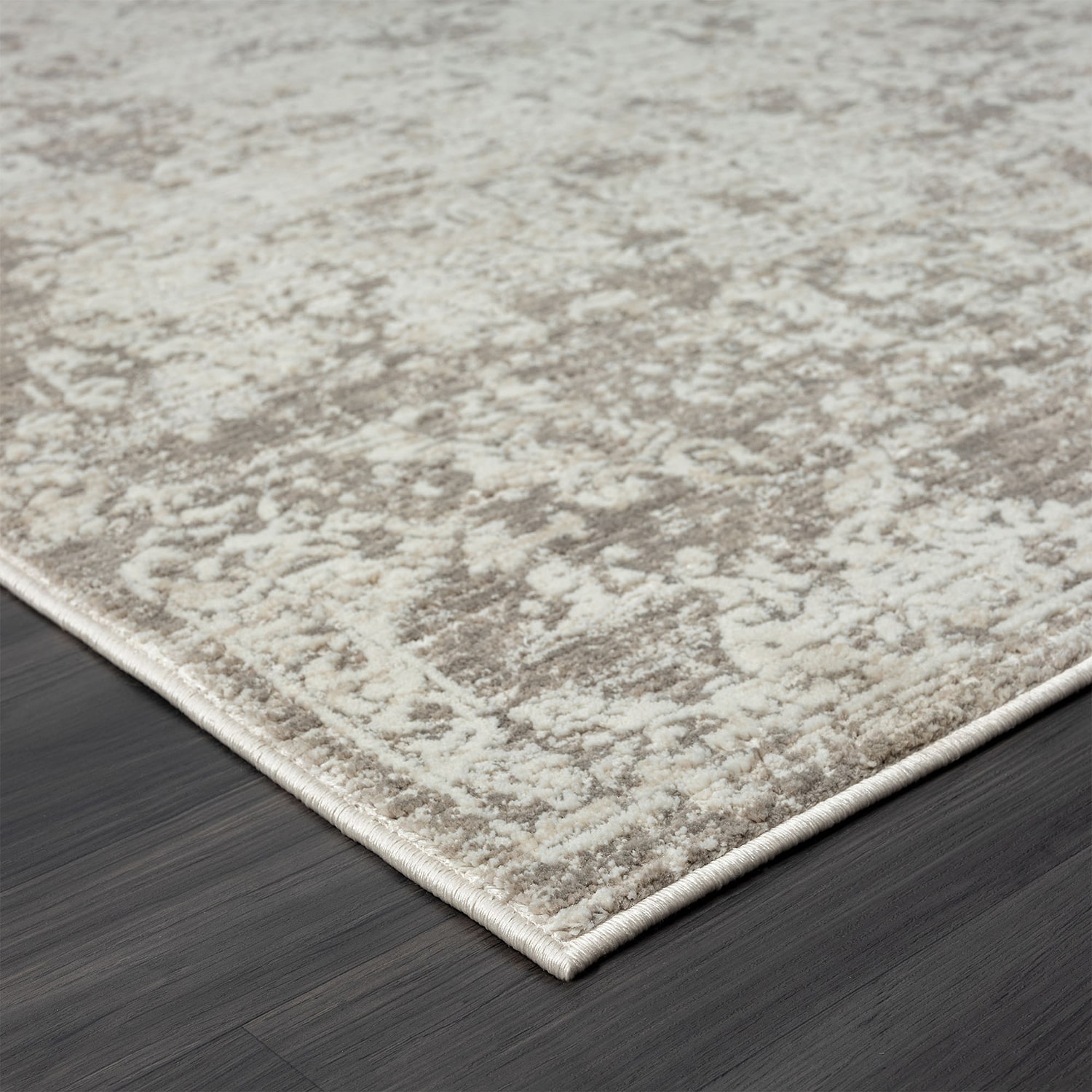 LR Home Willow Bordered Indoor Rectangular Area Rug