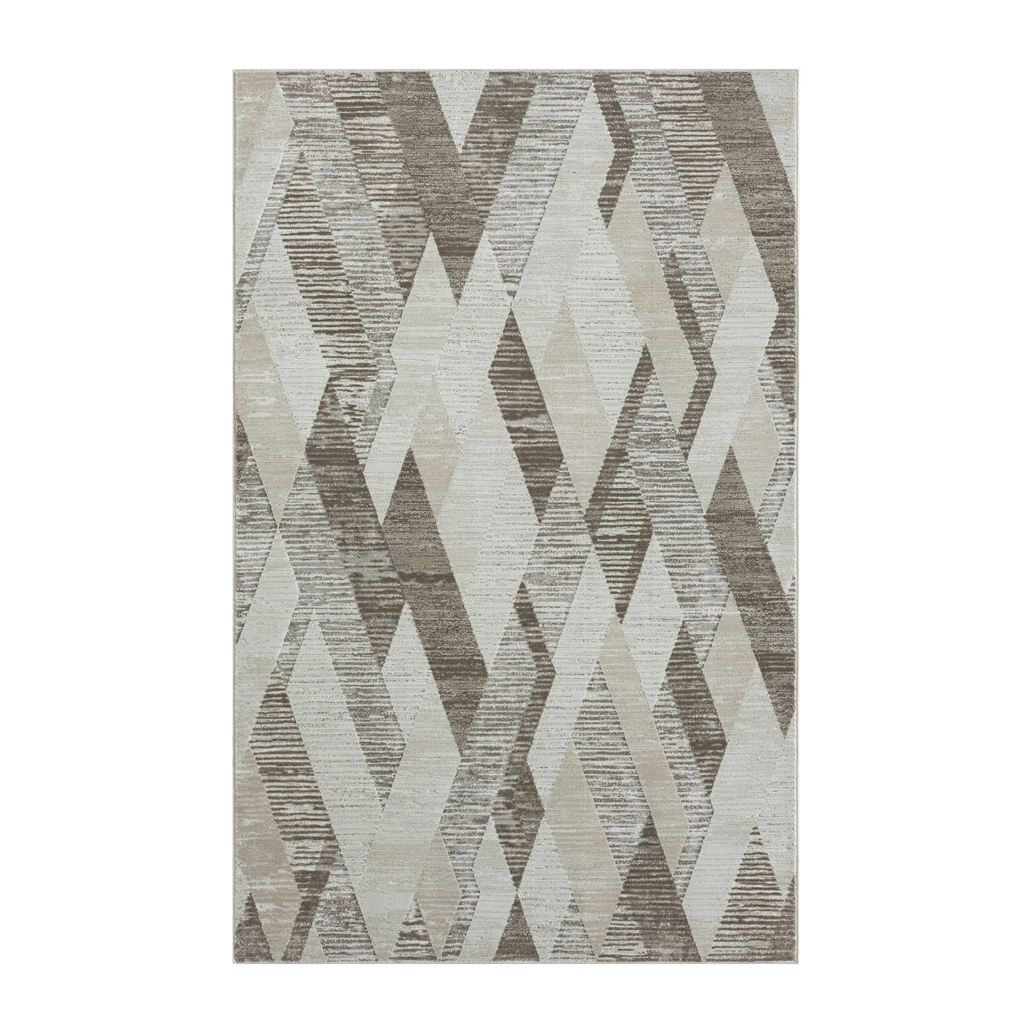 LR Home Willow Geometric Indoor Rectangular Accent Rug
