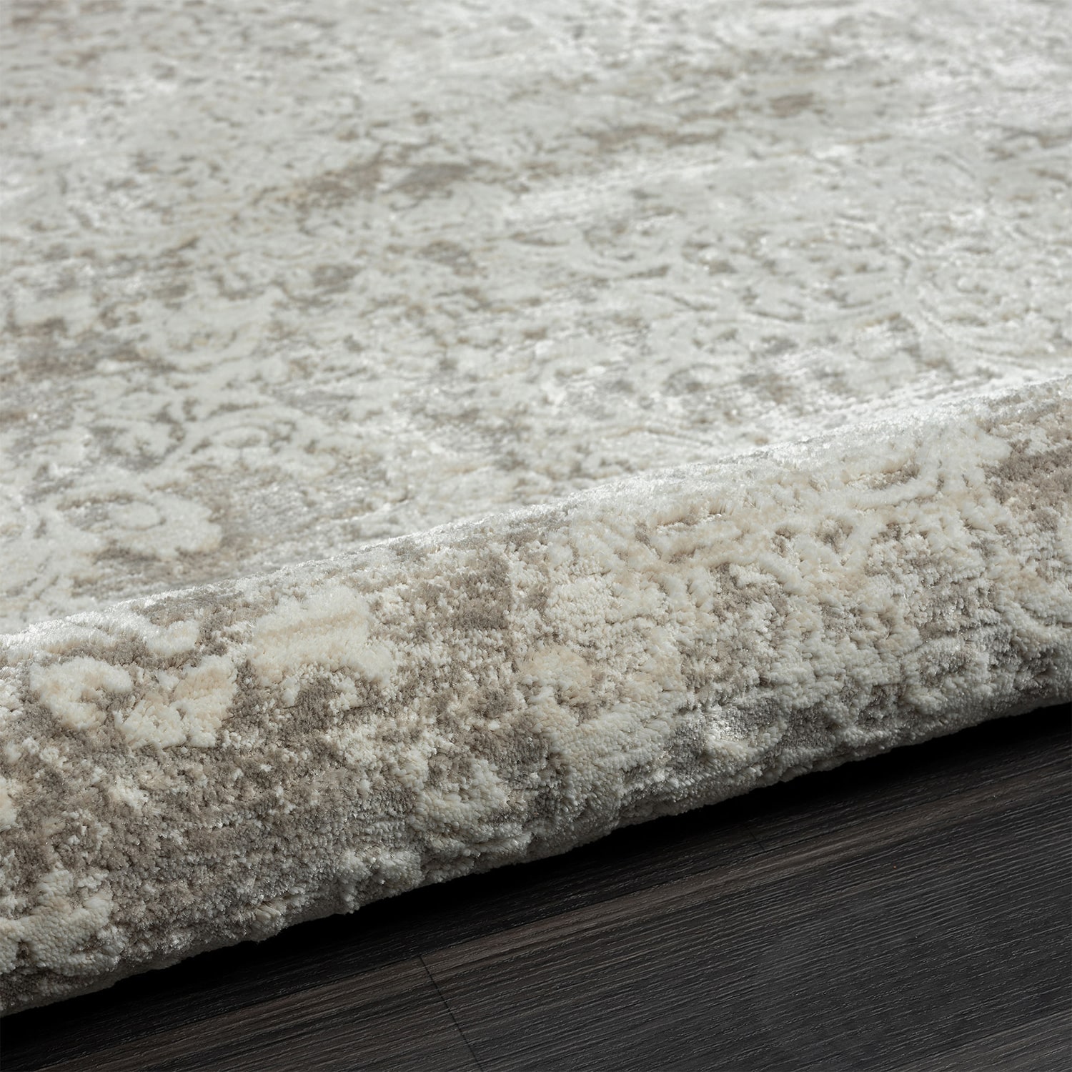 LR Home Willow Bordered Indoor Rectangular Area Rug