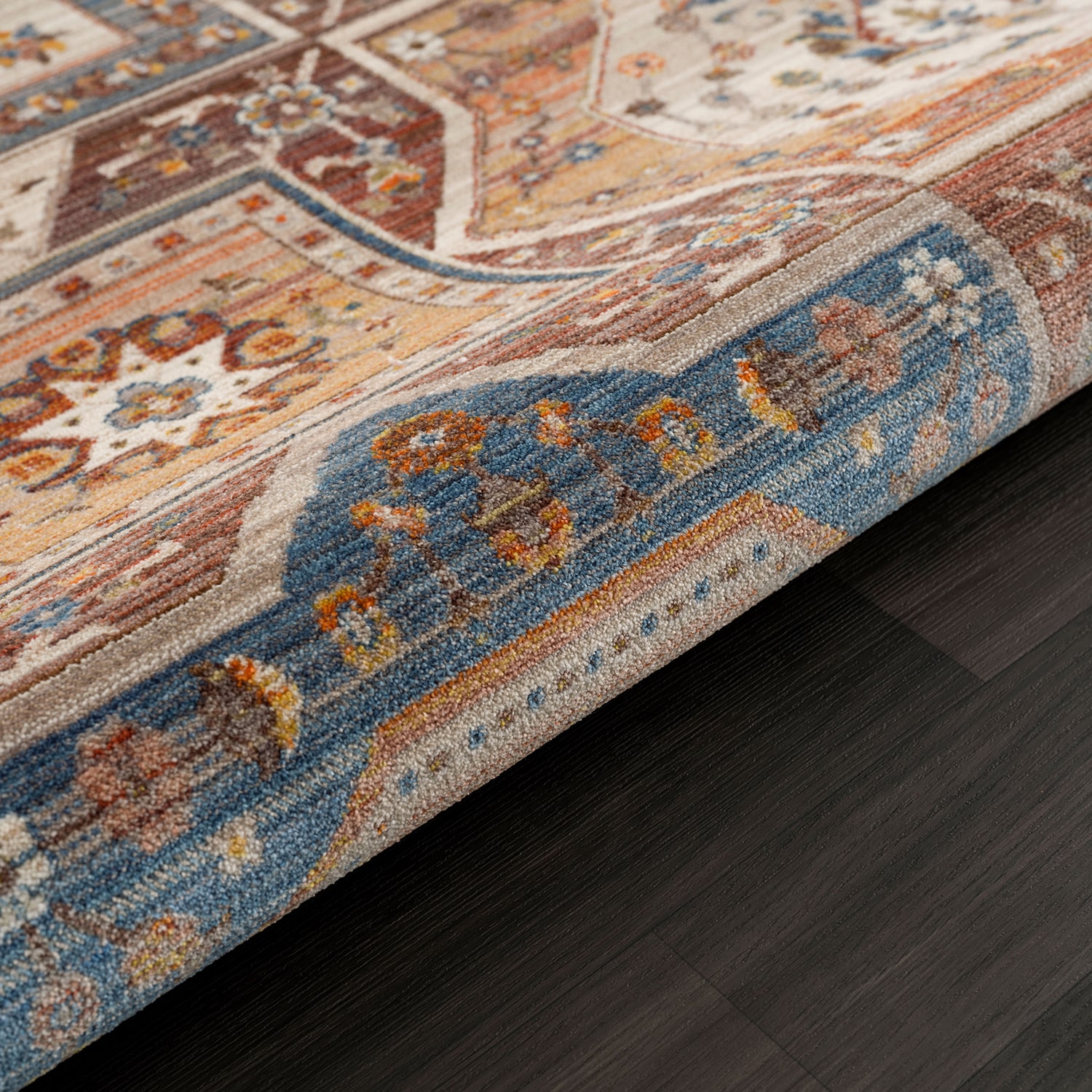 LR Home Olivia Medallion Indoor Rectangular Area Rug