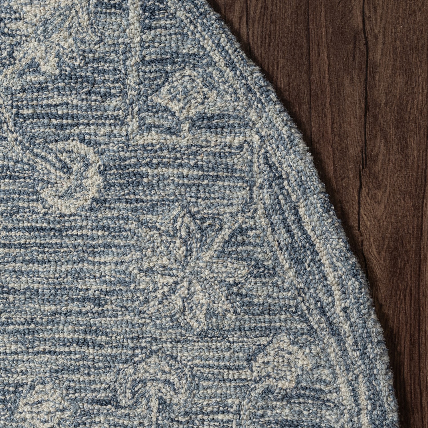 LR HOME Gelle Round Area Rugs