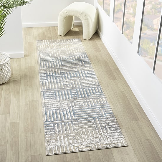 LR HOME Riley Washable Rectangle Runners