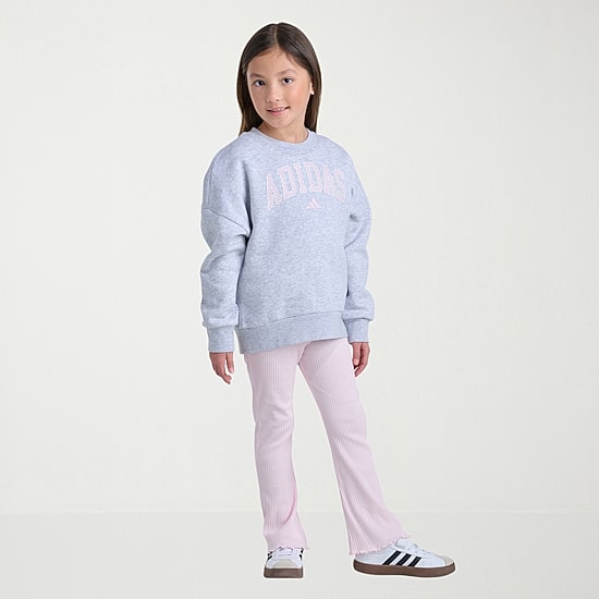 adidas Little Girls 2-pc. Pant Set