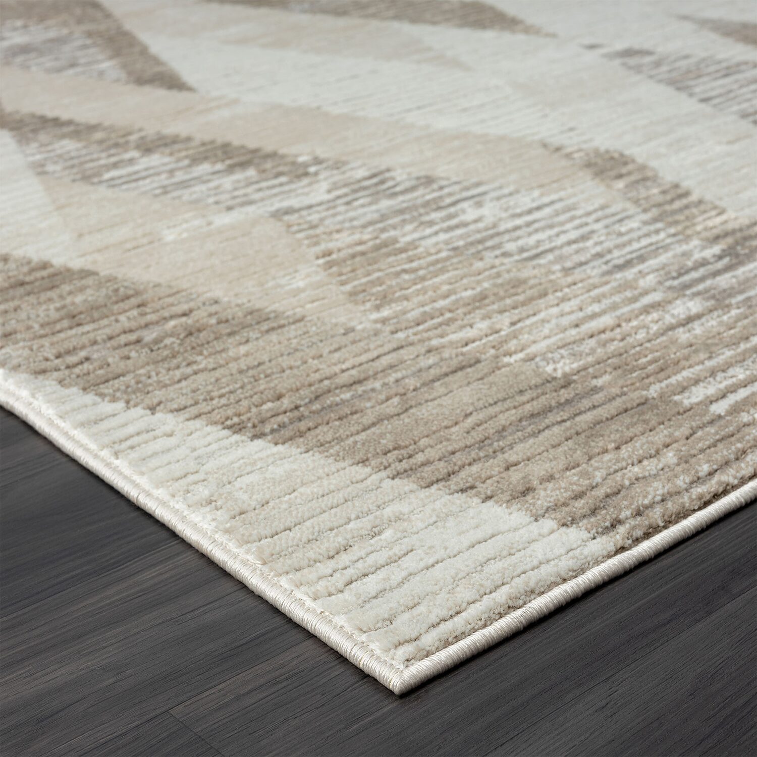 LR Home Willow Geometric Indoor Rectangular Area Rug