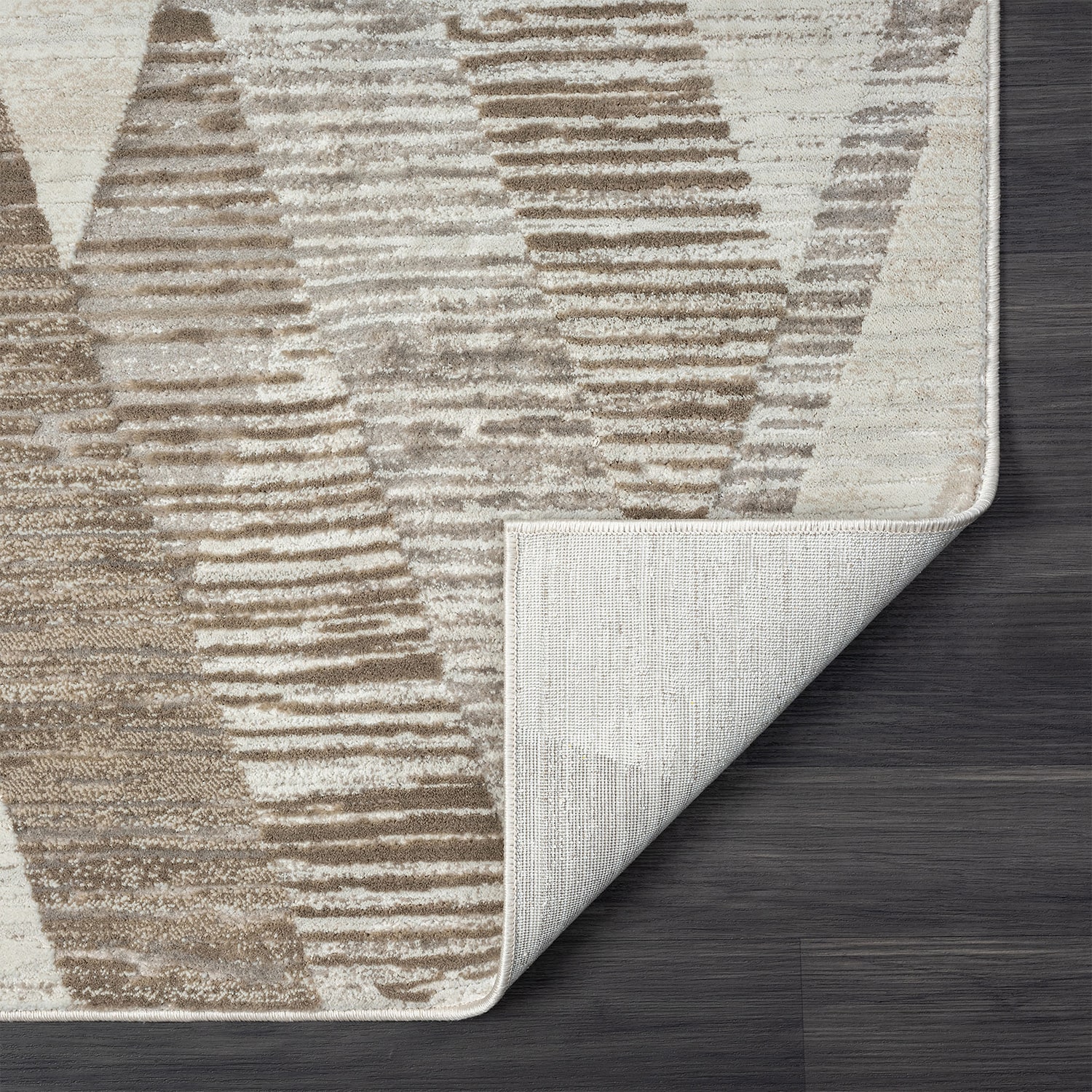 LR HOME Willow Geometric Indoor Rectangular Runner