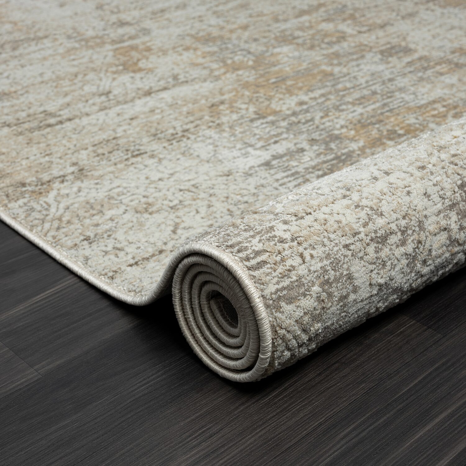 LR HOME Willow Distress Indoor Rectangular Area Rug
