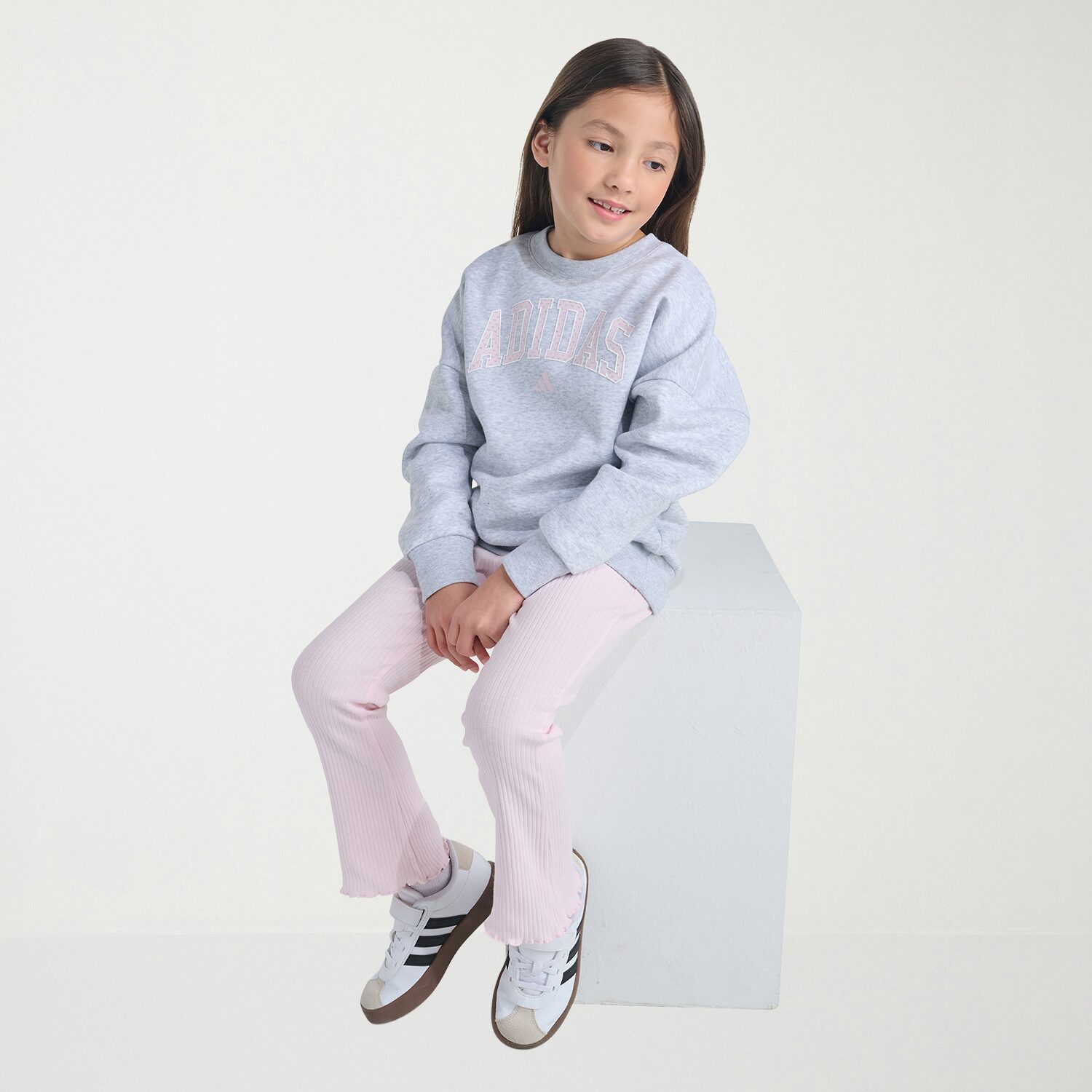 adidas Little Girls 2-pc. Pant Set
