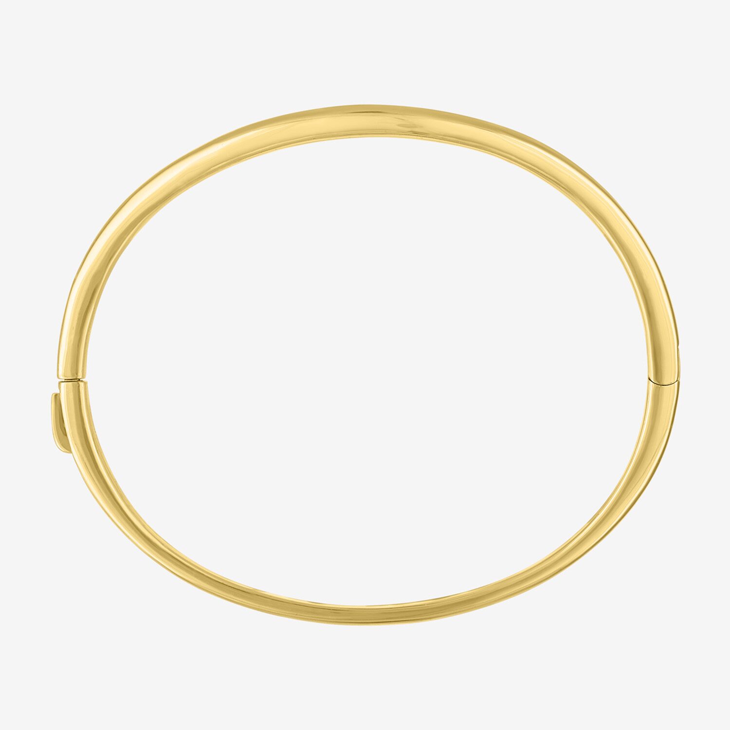 Bold Addiction Womens 14K Gold Over Brass Bangle Bracelet