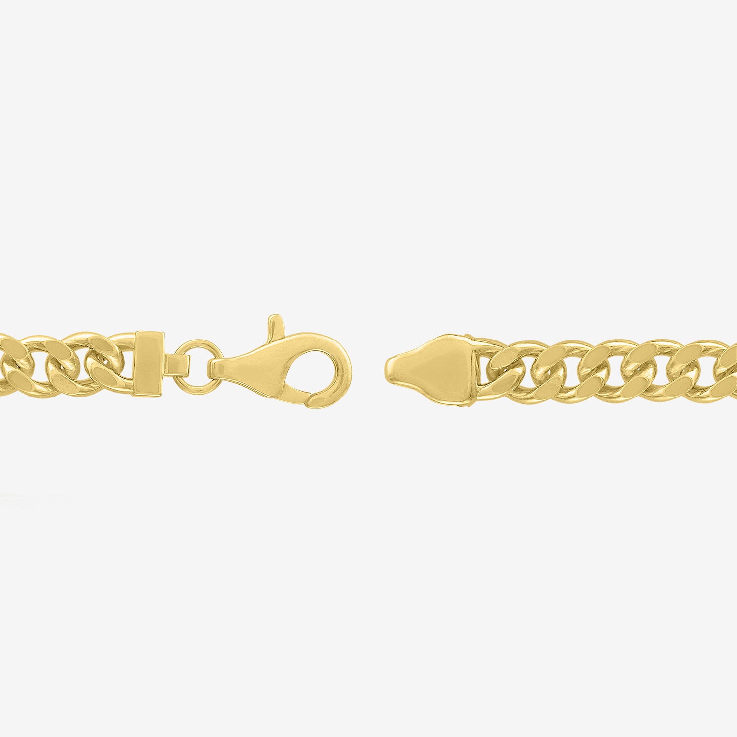 Bold Addiction Unisex Adult 14K Gold Over Brass 18 Inch Curb Chain Necklace