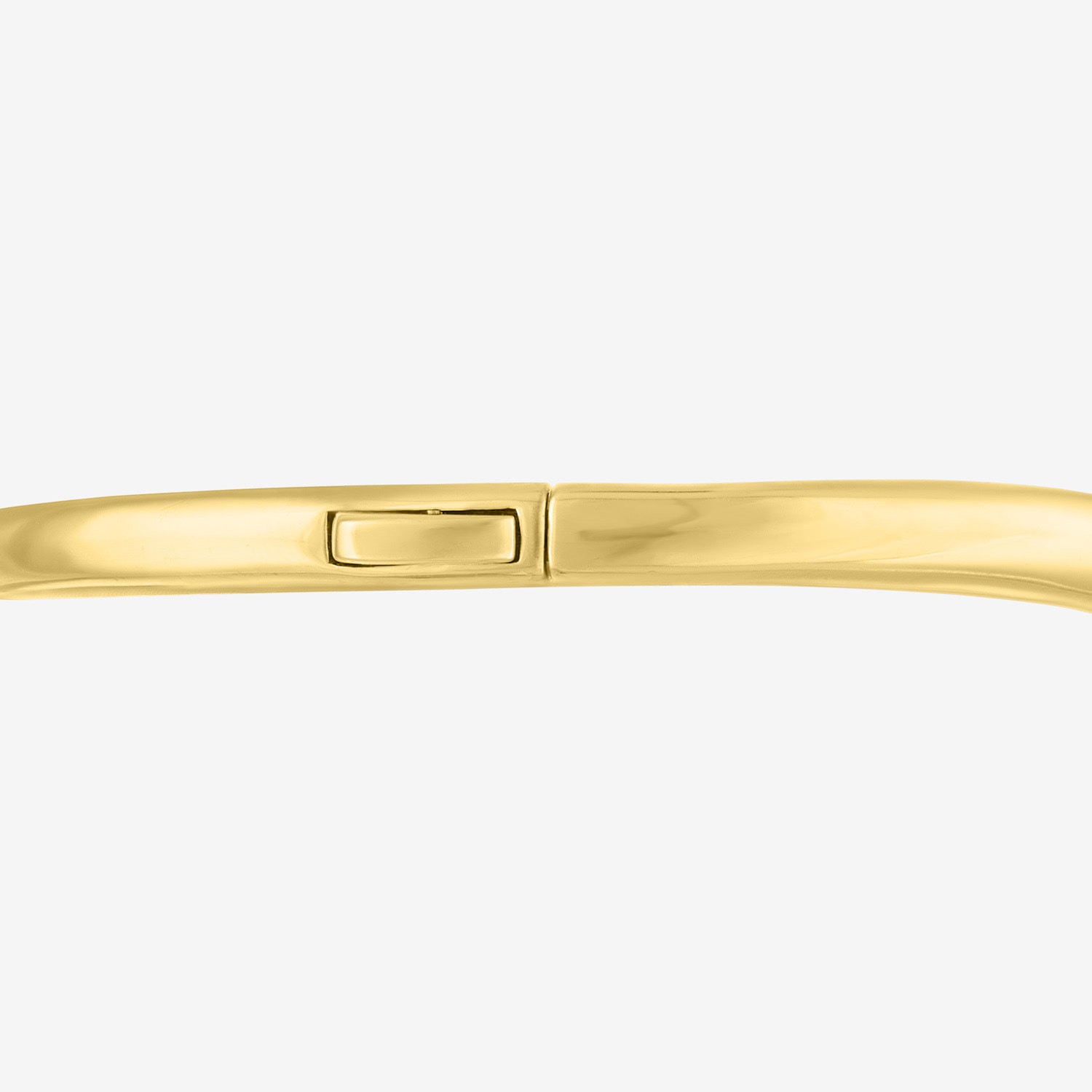 Bold Addiction Womens 14K Gold Over Brass Bangle Bracelet