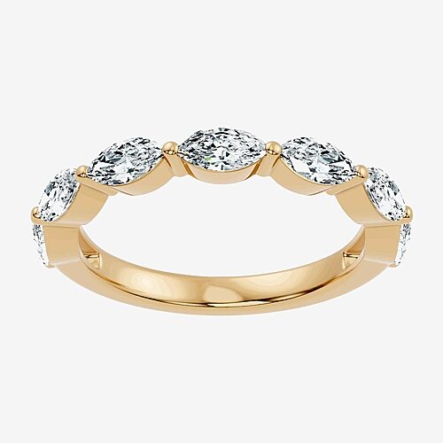 Modern Bride Signature By  (f-g / Vs2-si1) Womens 1 Ct. T.w. Lab Grown White Diamond 10k Gold Wedding In Yellow