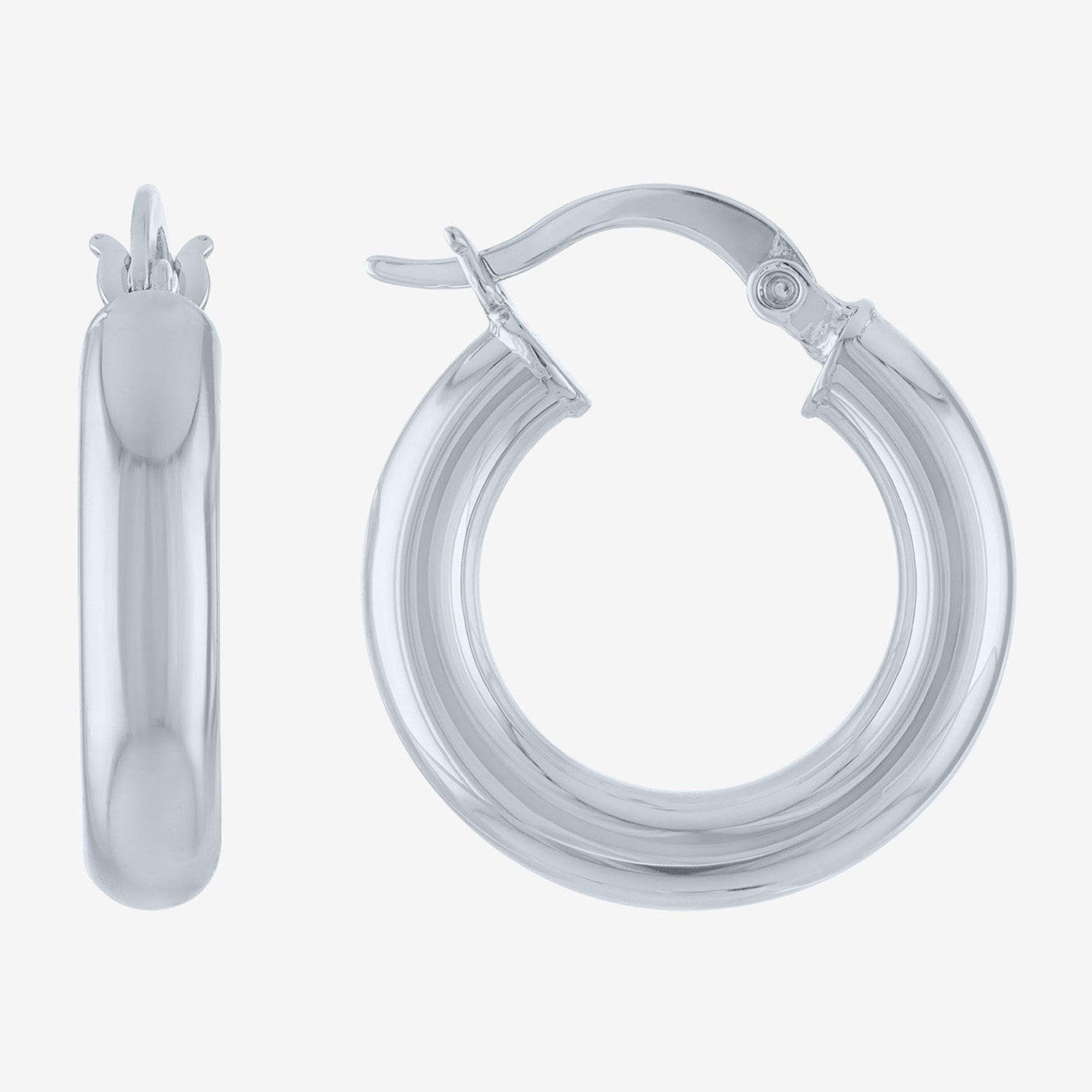 Bold Addiction Womens 20mm Hoop Earrings