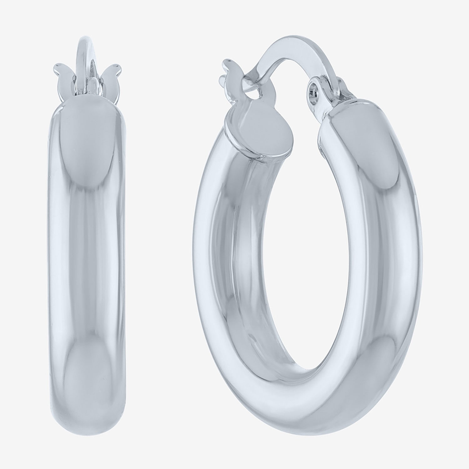 Bold Addiction Womens 20mm Hoop Earrings