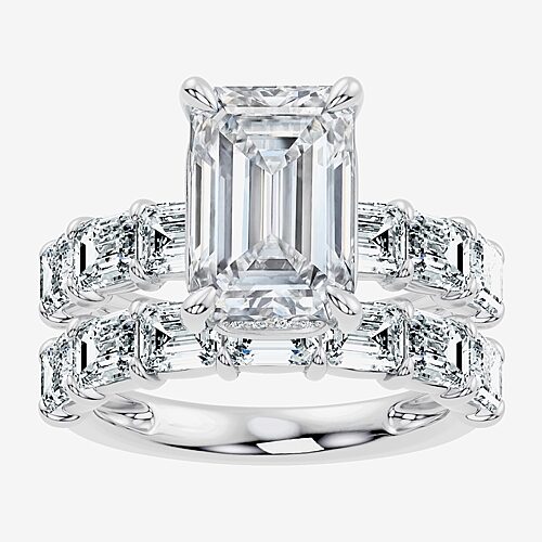 Modern Bride Signature By  (f-g / Vs2-si1) Womens 8 1/4 Ct. T.w. Lab Grown White Diamond 14k Gold Sid
